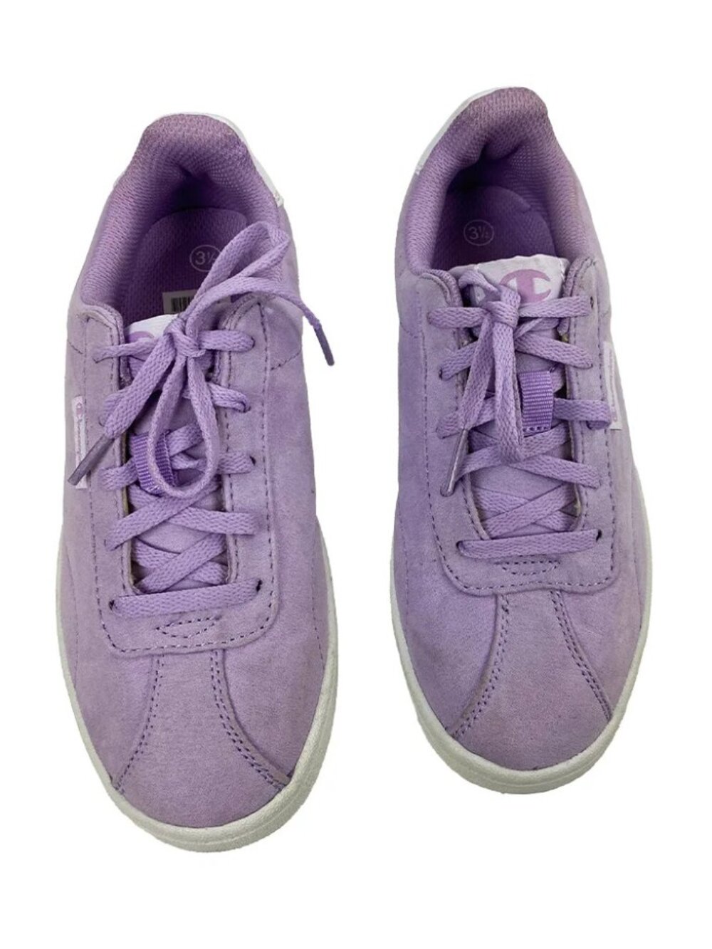 Champion Girls Purple Athletic Sneakers Size 3.5